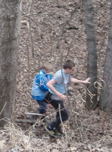 boys in wood